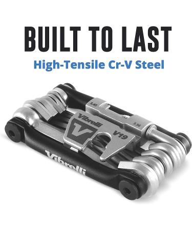 Vibrelli Bike Multi Tool V19 with Carry Case - Performance Bicycle Multitool - Buy Online on GoSupps.com