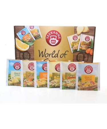 Teekanne World of Ginger Tea Selection Box 6 Flavours 5 Teabags of Each (Dekond gift) - Buy Online on GoSupps.com