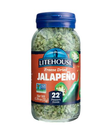 Litehouse Freeze Dried Green Jalapeno Herb, 0.39 Ounce 0.39 Ounce (Pack of 1) - Buy Online on GoSupps.com