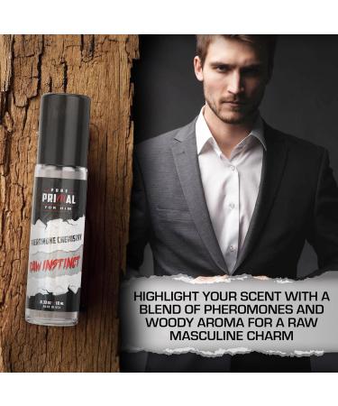 Raw Instinct - Pheromone Cologne For Men To Attract Women - Male Pheromone Perfume Oil - Men's Cologne With Pure Pheromones - Long-Lasting Pheromones Perfumes For Men - 0.34 oz (10 mL) - Buy Online on GoSupps.com