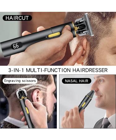 KEMEI All-in-One Trimmer Series Professional Body Facial Ear Nose Hair Trimmer Mens Beard Grooming Kit Mustache Trimmer Cordless Electric Hair Clippers Haircut - Buy Online on GoSupps.com