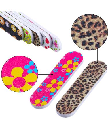 100 Pack Double Sided Nail Files | Emery Boards for Manicure | Stylish Style | 100 Count - Buy Online on GoSupps.com