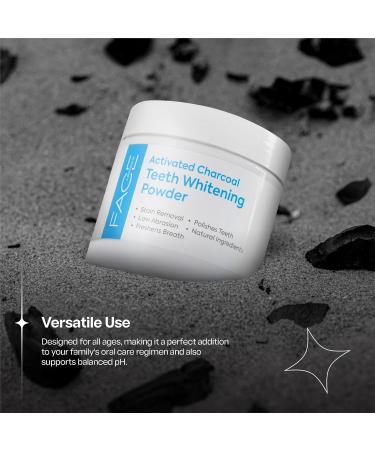 Face London Charcoal Teeth Whitening Powder - Buy Online on GoSupps.com
