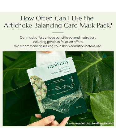 Unisex Skin Treatment Mask - Hydrating Artichoke Balancing Care Pack for Global Shipping | Best Skin Care Solutions - Buy Online on GoSupps.com