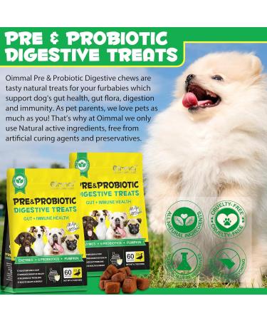 ZyranovaE 60Pcs Probiotics for Dogs - Gut & Immunity Health, Allergy Relief, Upset Stomach - Duck Flavor - Small, Medium, Large Dogs - Buy Online on GoSupps.com
