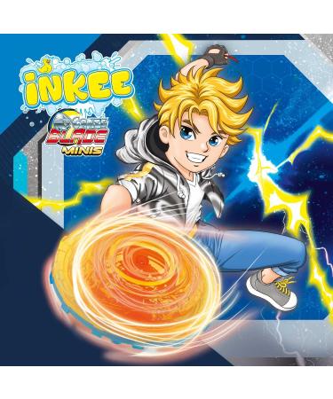 INKEE Surprise Blade 5 Pack Bath Bombs for Kids with Surprise - 5 Mini Spinners of 6 Blade - 5 x 100g Bath Balls with Chocolate and Cocoa Butter Scent Green or Red - Buy Online on GoSupps.com