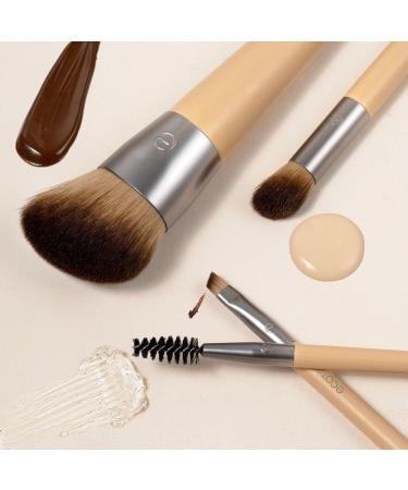 EcoTools Natural Conceal Enhance & Sculpt Trio Vegan Makeup Brushes Set for Foundation Concealer & Brows | Cruelty-Free & Eco-Friendly - Buy Online on GoSupps.com