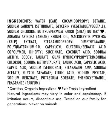 Shea Moisture Raw Shea Butter Shampoo and Conditioner Set - Deep Moisturizing with Sea Kelp & Argan Oil - Sulfate & Silicone Free - 13 Fl Oz Family Size (Pack of 2) - Buy Online on GoSupps.com