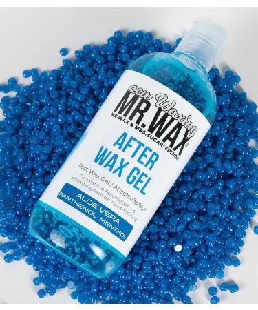 Mr. Wax After Wax Gel - Aloe Vera Panthenol & Menthol 500ml | Moisturising Finishing Care - International Shipping Available - Buy Online on GoSupps.com