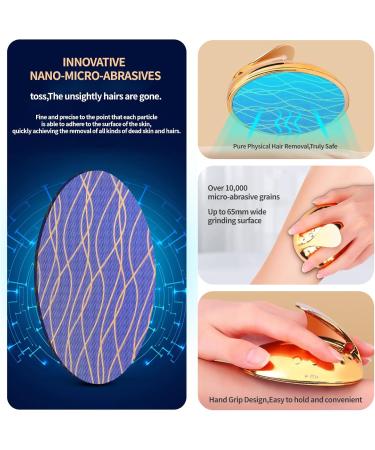Zuer Nano Hair Remover 3Pcs - Pain-Free Crystal Hair Removal for Men & Women | Epilator & Depilator - Buy Online on GoSupps.com