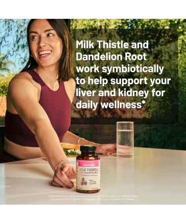 NatureWise Milk Thistle with Dandelion Root - Silymarin - Antioxidant Liver & Kidney Health Support Supplement - Vegan Non-GMO Gluten Free - 60 Count 60-Day Supply 60 Count (Pack of 1) - Buy Online on GoSupps.com