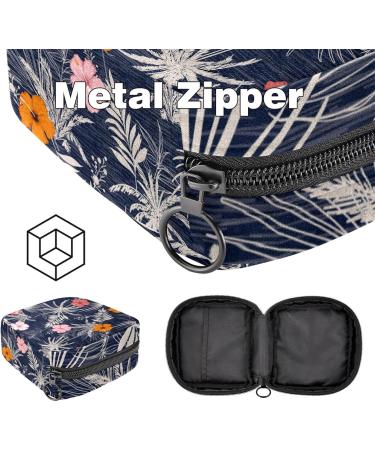 Portable Women's Binding Storage Bags - Yellow Pink Flower | Perfect for Menstruation Panty Lips & Tampons | Multicolored Storage Holder for School & Office - Buy Online on GoSupps.com
