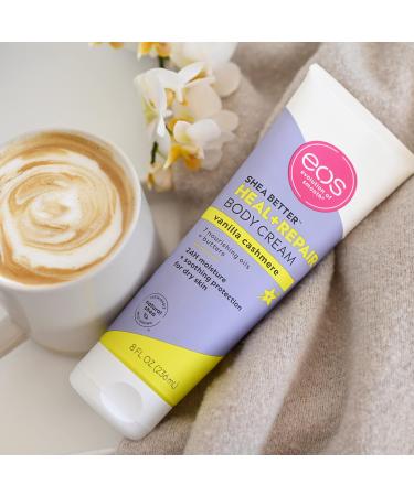 eos Limited Edition Holiday Body Collection Winter Skin Essentials Gift Set Sensitive Shave Cream & Vanilla Cashmere Body Cream 24-Hour Hydration 2-Pack - Buy Online on GoSupps.com