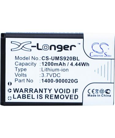 NCNDB Battery Replacement for Unitech 1400-900020G MS920 | 1200mAh - International Shipping Available - Buy Online on GoSupps.com