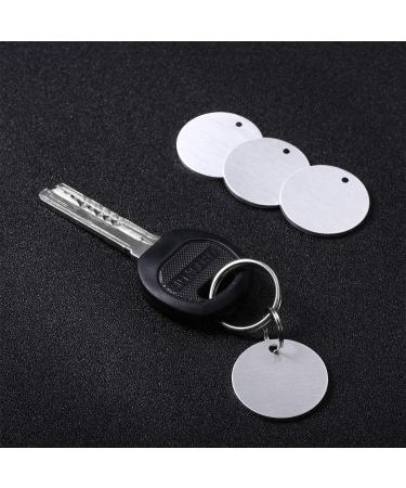 1 Inch Round Aluminum Stamping Blanks for Jewelry Making - Pack of 100 - Buy Online on GoSupps.com