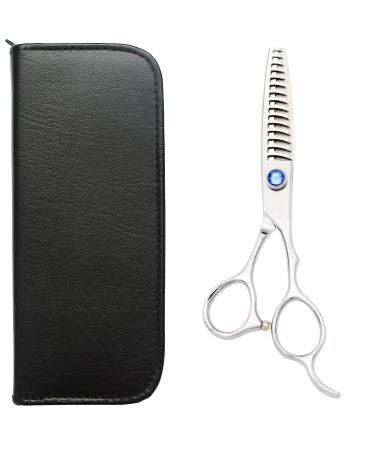 MISSUM 6.5 Professional Texturizing Scissors - Japanese Stainless Steel Blue - Buy Online on GoSupps.com