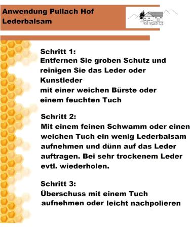 Pullach Hof Lederbalsam Universal 250ml - Premium Beeswax Leather Care for Shoes Clothing Furniture & More - Buy Online on GoSupps.com