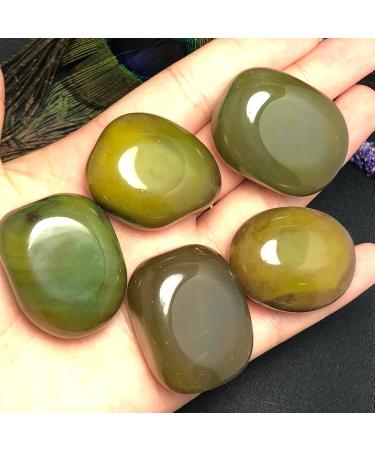 Natural Crystal Rough Specimen 5pcs Natural Jade Crystal gem Rolling Stone feng Shui Stone Crystal Natural StoneStone ERTEYIN - Buy Online on GoSupps.com