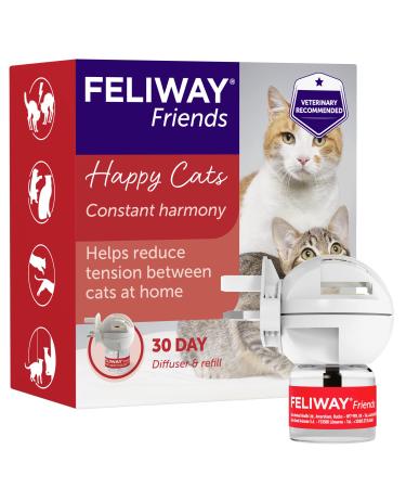 Feliway Friends 30 Day Starter Kit Diffuser 48 ml White - Buy Online on GoSupps.com