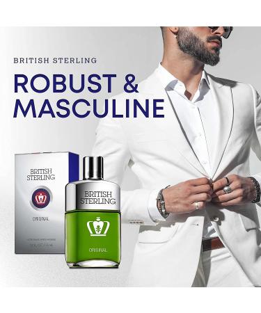 British Sterling by Dana Aftershave for Men - 3.8 oz - Buy Online on GoSupps.com