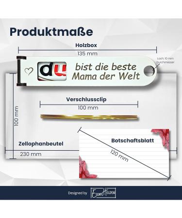 You Are The Best Mom - Original DUPLO Chocolate Bar Gift Box with Personal Banknote Compartment | Perfect Gift for Moms - Buy Online on GoSupps.com