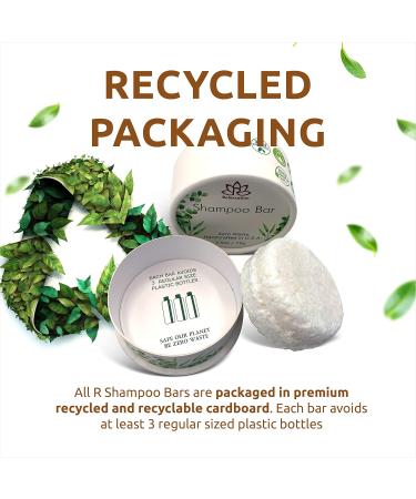 Relaxation Organic Unscented Solid Shampoo Bar for Damaged Hair - Nourishing Shea Butter & Oils Handmade in USA - Ideal for Normal & Sensitive Skin - Buy Online on GoSupps.com