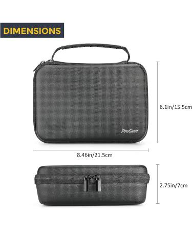 ProCase Hard Travel Case for Philips Norelco Multigroom Series 7000 - Black | Men's Electric Trimmer Shaver Father's Day Gift - Buy Online on GoSupps.com
