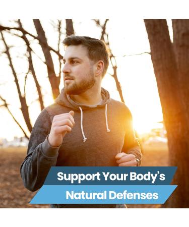 Immune Support Supplement with Vitamins C E Minerals & Herbal Complex Antioxidant & Detox Support 60 Capsules for Year-Round Immunity - Buy Online on GoSupps.com