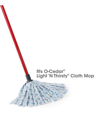 O-Cedar Light 'N Thirsty Cloth Mop Refill 1 - High Absorbency Mop Refill for Effortless Cleaning - Buy Online on GoSupps.com