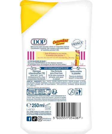 DOP (DOPA3) Douceurs d'Enfance Carambar Caramel Shower Gel - Buy Online on GoSupps.com