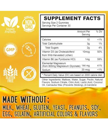 OH MY CHEWY Magnesium Gummies Bundle 2 Bottles (60 Each) Pineapple Orange & Peach Mango - Buy Online on GoSupps.com