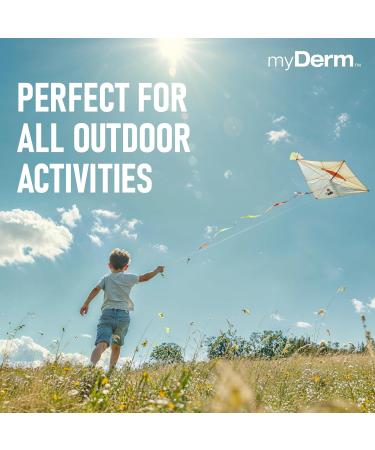 MyDerm Ultra-moisturizing SPF 50 KIDS Sunscreen Lotion Free from Octisalate Oxybenzone Octinoxate and Parabens Hawaii 104 Reef Act Compliant 128 oz (1 Gallon) Broad Spectrum UVA/UVB Protection - Buy Online on GoSupps.com