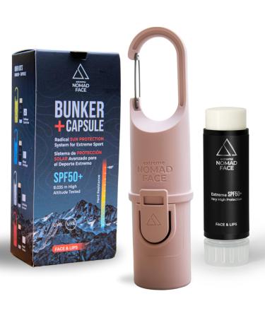 EXTREME NOMAD FACE Nomad Face - Sunscreen Stick for Extreme Sports SPF50+ Water-Free Formula Pink Quartz