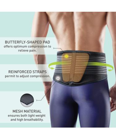 OPPO RW500 Back Support Belt L/XL - Breathable Relief for Lower Back Pain Herniated Disc & Sciatica - International Shipping Available - Buy Online on GoSupps.com