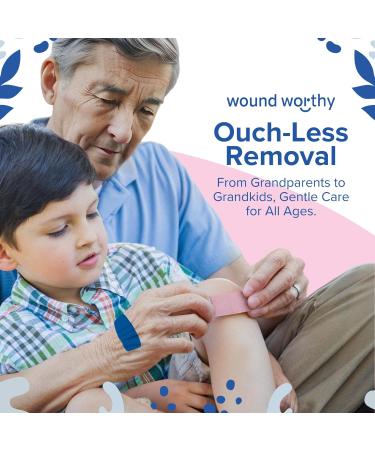 Wound Worthy So Solid Ultra Gentle Bandages - Superior Healing Foam Dressings for Wounds & Sensitive Skin - 24 Box Varied Sizes - Buy Online on GoSupps.com