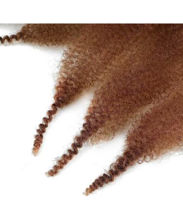 Springy Afro Twist Hair 28 Inch Cuban Twist Hair 3 Packs Marley Twist Braiding Hair Pre-separated Spring Twist Hair Wrapping Hair for Soft Locs Cuban Twist Crochet Hair for Women (28Inch-3Pcs-30#) - Buy Online on GoSupps.com