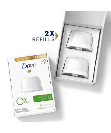Dove Sensitive Skin Aluminum-Free Deodorant Refill Kit 1.13 oz - Buy Online on GoSupps.com