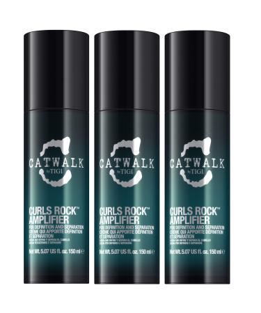 TIGI Catwalk Curls Rock Amplifier Curly Hair Cream 150 ml Pack of 3 - Buy Online on GoSupps.com