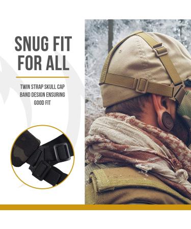 OneTigris Foldable Half Face Mesh Mask - Military Style Tactical Lower Face Protective Mask in Black - Buy Online on GoSupps.com