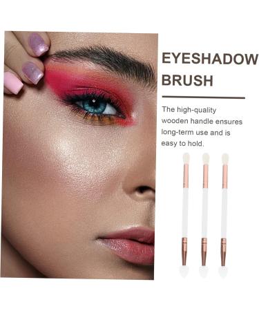 NOLITOY 3pcs Nylon Travel Shadow Dual-end Cosmetics Heart Mix Eye Handheld Gadgets Headed Tools - Buy Online on GoSupps.com