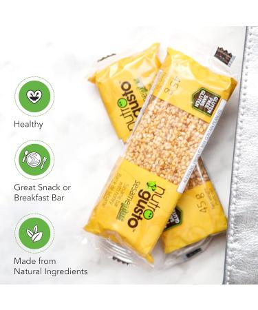 NutroGusto Sesame Bars Cholesterol Free Gluten Free Healthy Snack Bar (Plus with Honey - 36 Bars x 45g) - Buy Online on GoSupps.com