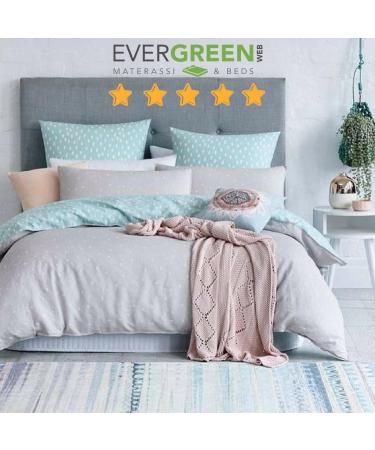 Evergreenweb Memory Foam Couple Pillow with Air Massage - 70x40 cm Neck Support Breathable Silver & Natural Cotton Mite-Active | Perfect for Couples - Buy Online on GoSupps.com