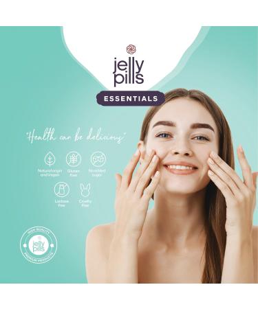 Jelly Pills Natural & Vegan Anti Acne & Flawless Skin Treatment Spot and Blemish Corrector Reduces Wrinkles and Improves Elasticity and Firmness - Innovative Formula with Proven Effectiveness - Buy Online on GoSupps.com