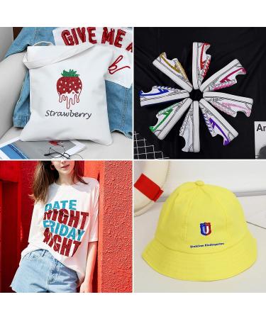 HTV Heat Transfer Vinyl Bundle - 14 Colors - Iron On Vinyl for Cricut & T-Shirts - Heat Press Vinyl for DIY Crafts - Buy Online on GoSupps.com