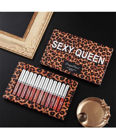 12 Colors Matte Ink Lipstick Set - Moisturizing Multi-Color Durable Matte Lipstick for Ultimate Lip Care - Buy Online on GoSupps.com