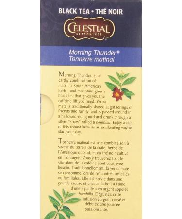 Celestial Seasonings Morning Thunder 6-Count - Buy Online on GoSupps.com