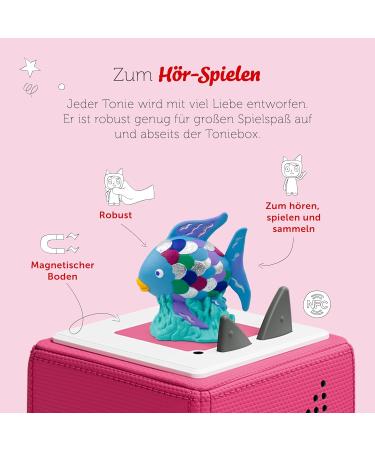 Shop Tonies Rainbow Fish Audiobook Figure for Toniebox | Stories & Songs for Kids Age 3+ | 53-Minute Playtime - Buy Online on GoSupps.com