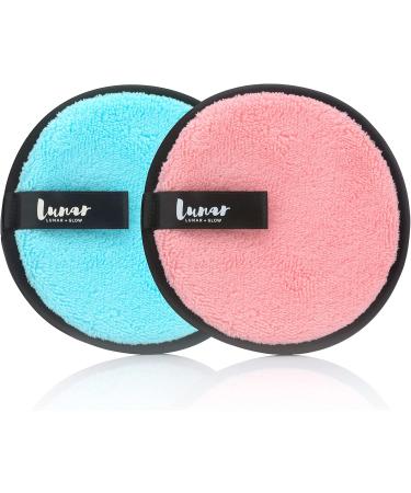 Makeup Remover Pad by Lunar Glow A Sustainable and Eco-friendly Choice. Includes 2 pads - Buy Online on GoSupps.com