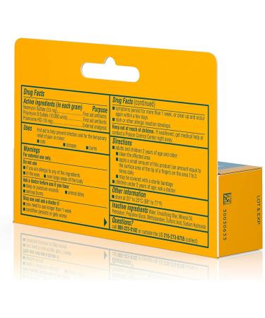 Neosporin + Pain Relief Cream 0.5 oz - Fast-Acting Relief - Buy Online on GoSupps.com