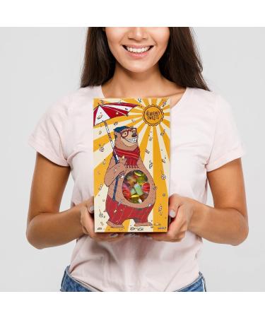 800g Pick and Mix Sweets Gift Box - Chewy Jelly Mix for Fathers Day and Birthday - Heavenly Sweets - Buy Online on GoSupps.com